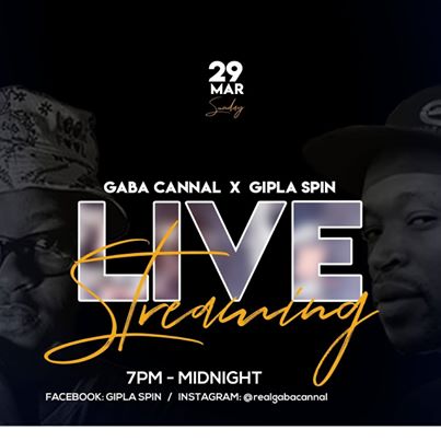 Gaba Cannal & Gipla Spin Live Stream (Yanos Edition)