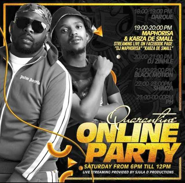DJ Maphorisa & Kabza De Small  Quarantine Online Party Mix