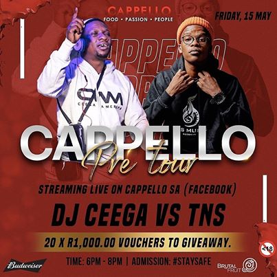 Ceega & TNS The Pre Cappello Tour Live Mix