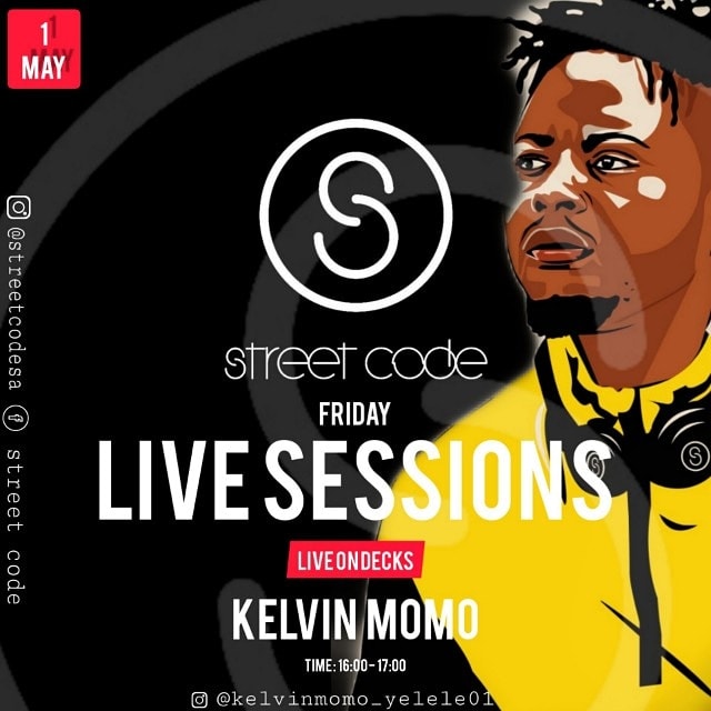 Kelvin Momo StreetCodeSA Amapiano Live Sessions