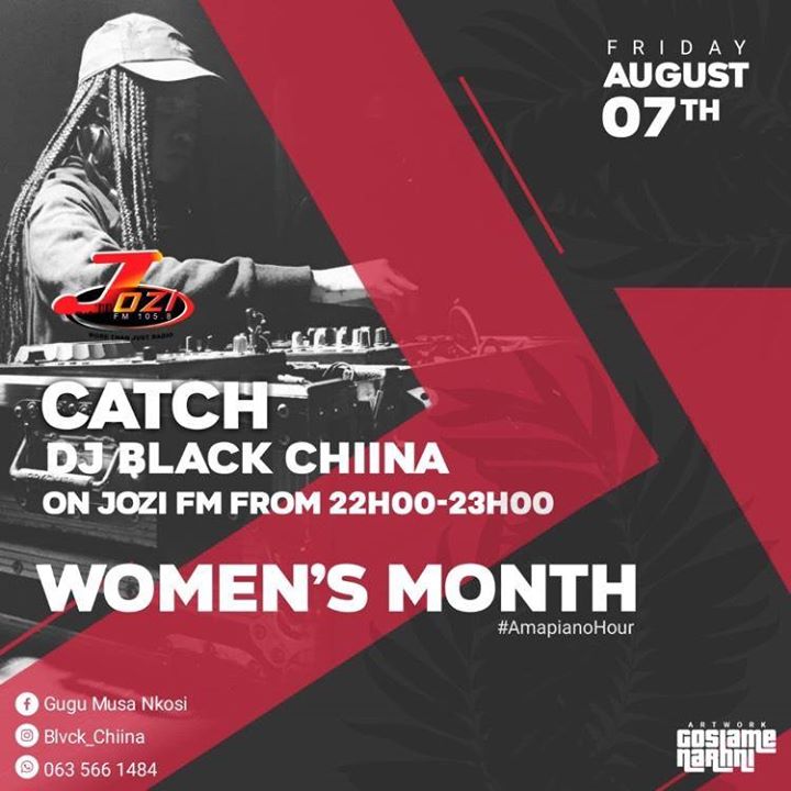 Black Chiina - JOZI FM Mix (Womens Month)