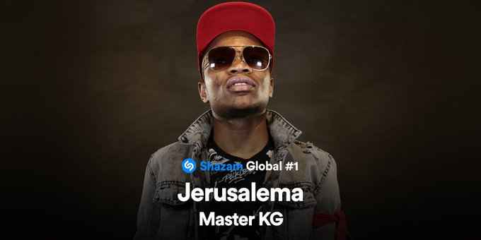 Master KGs Jerusalema Song Is The Most Streamed Song On Shazam 