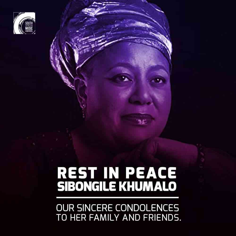 Sibongile Khumalo Is Dead