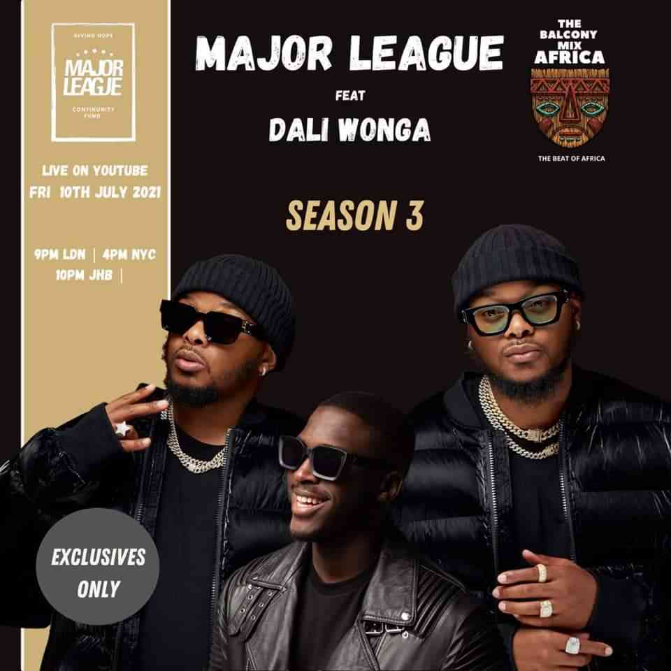 Major League DJz & Dali Wonga Amapiano Balcony Mix (Bounce Waterfall)