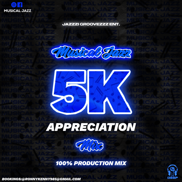Musical Jazz 5K Appreciation Mix (100% Production Mix)