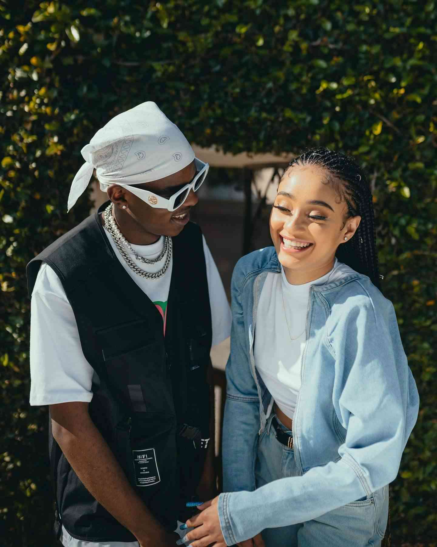 Musa Keys Shows Off His Girlfriend