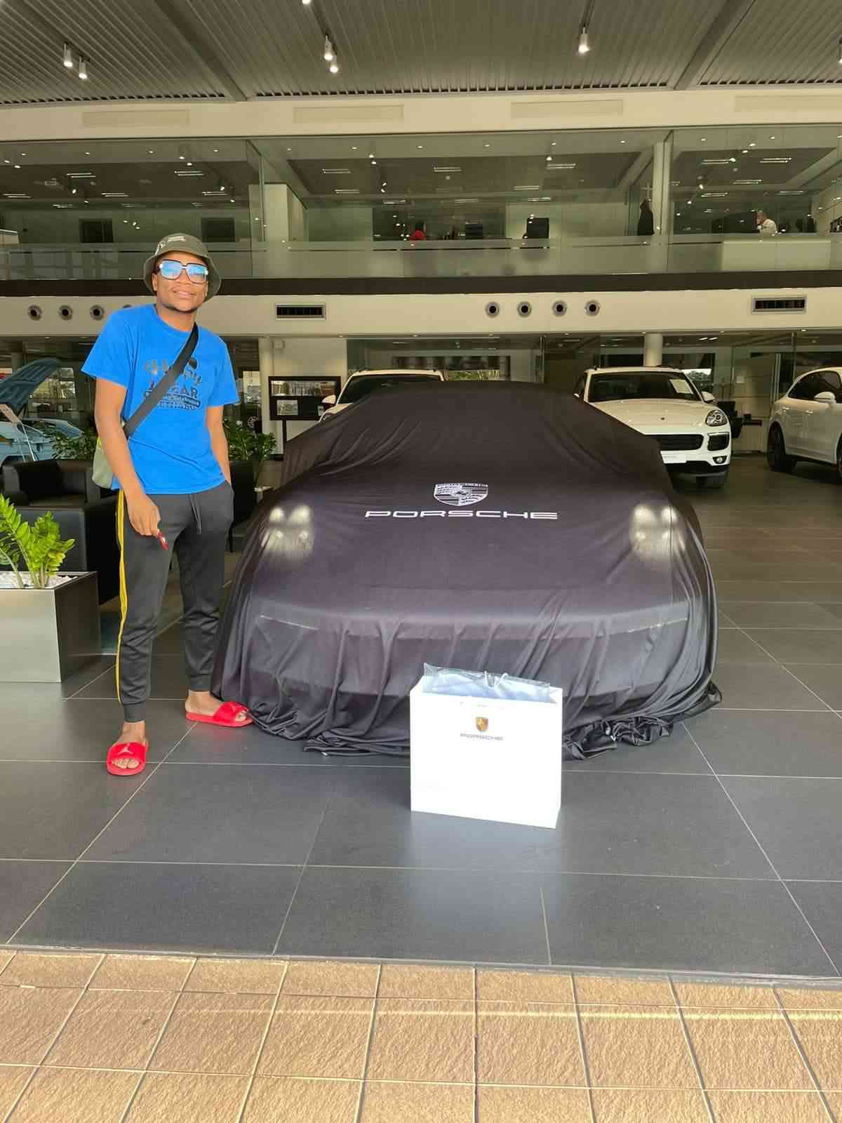Master KG Buys A New Porsche Car 