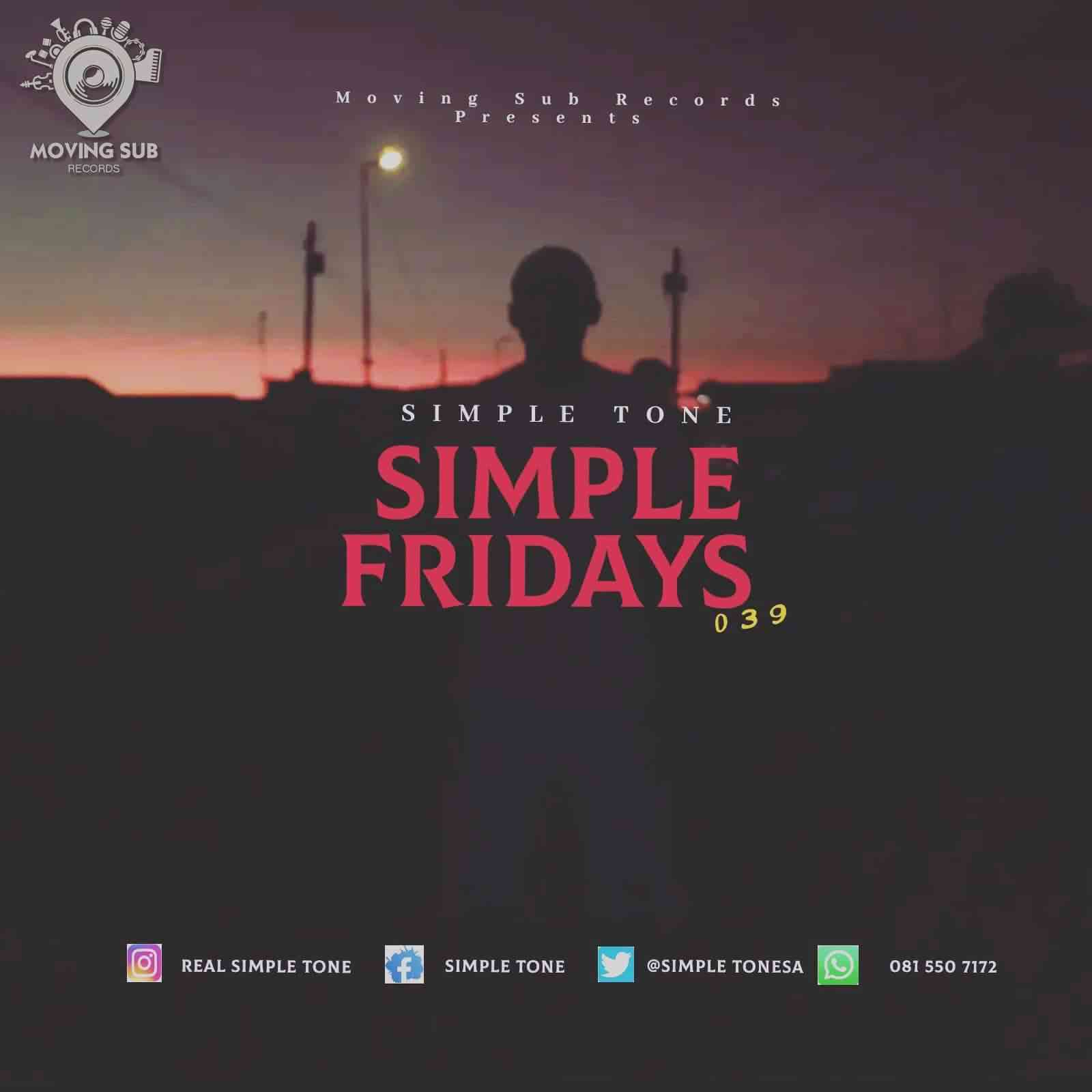 Simple Tone Simple Fridays Vol 039 Mix