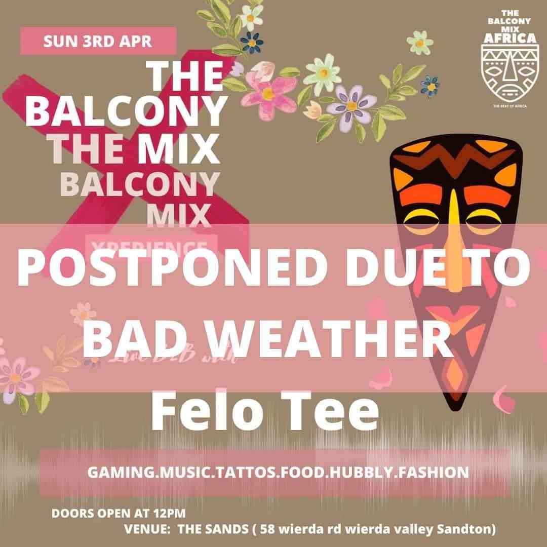 Major League Djz Postpones The Balcony Mix Session With Felo Le Tee Due To Bad Weather