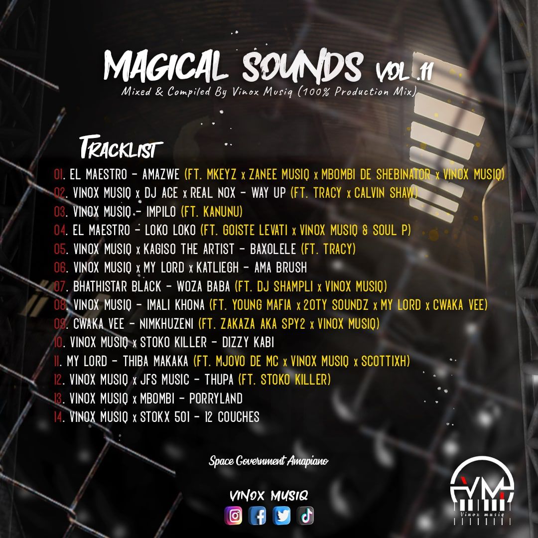 Vinox Musiq - Magical Sounds Vol. 11 (100% Production Mix)