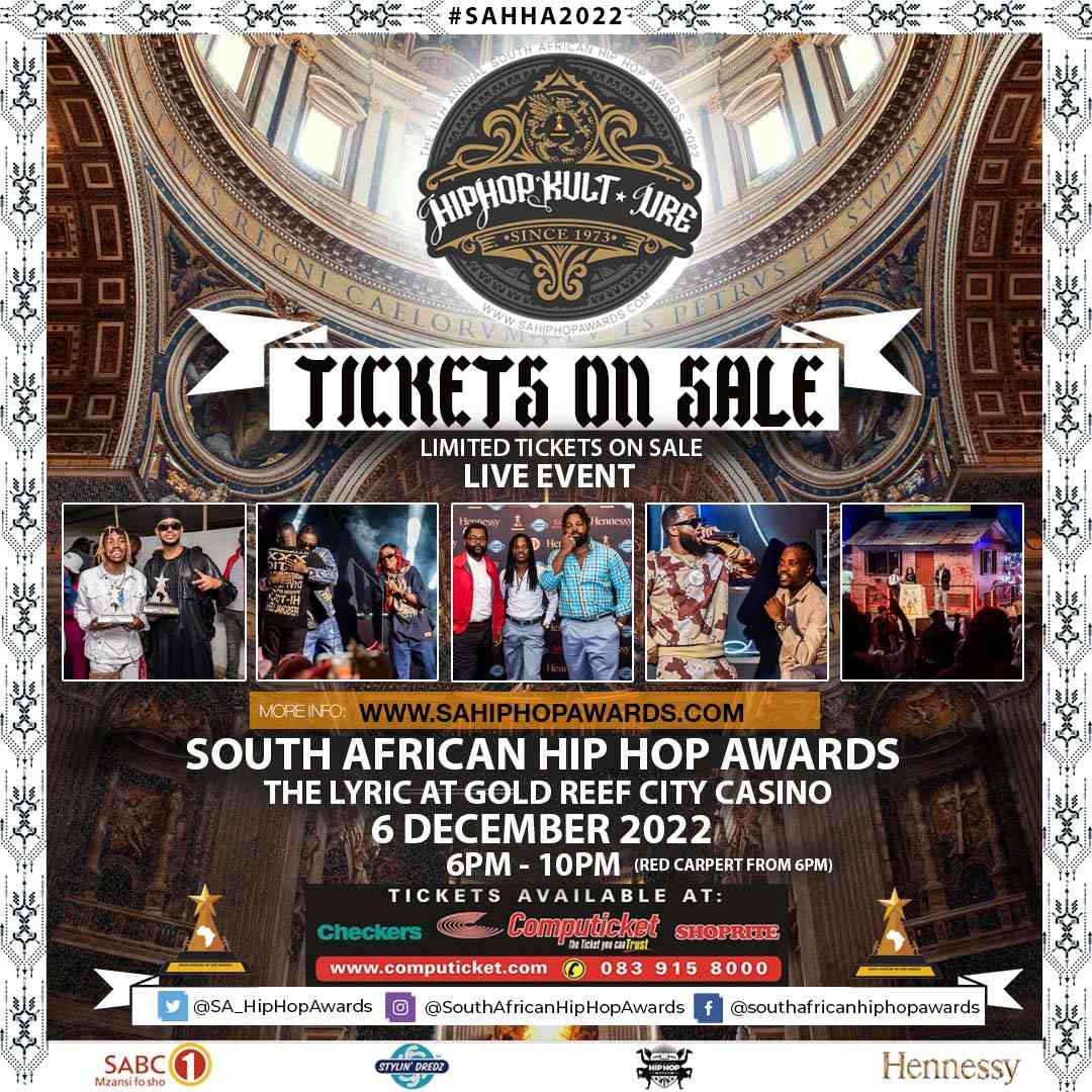 SA Hip Hop Awards 2022 #SAHHA2022: Full List Of Winners