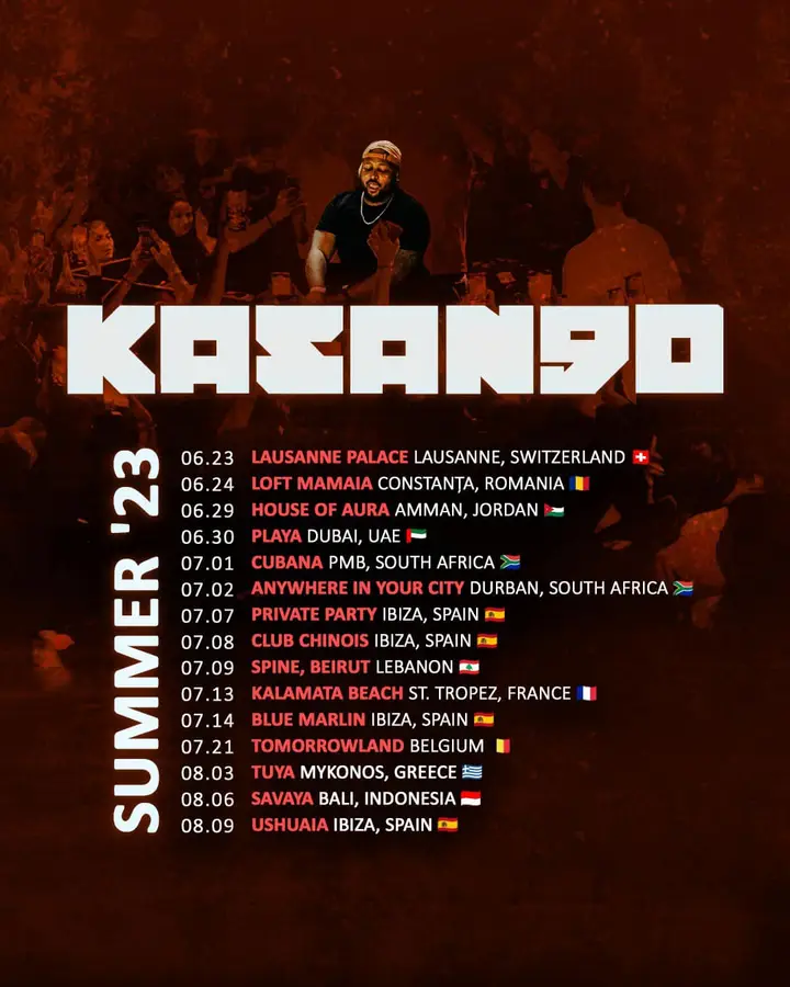 Kasango Announces Summer Tour – Amapiano MP3 Download