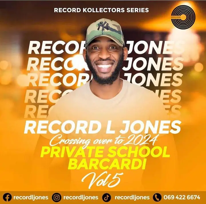 Record L Jones - Private School Barcadi Vol 5 (Crossing Over To 2024)