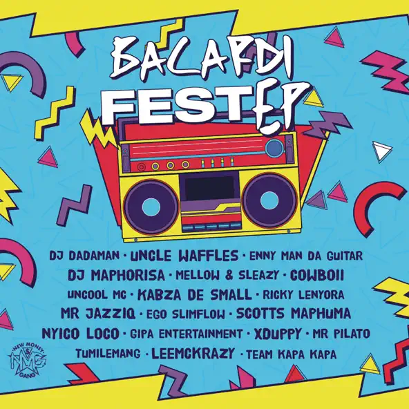 Bacardi Fest EP Compilation Featuring DJ Maphorisa, Kabza De Small & More is Out