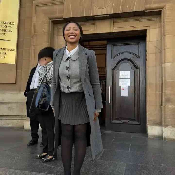 Enhle Mbali Gets Half Of Black Coffee