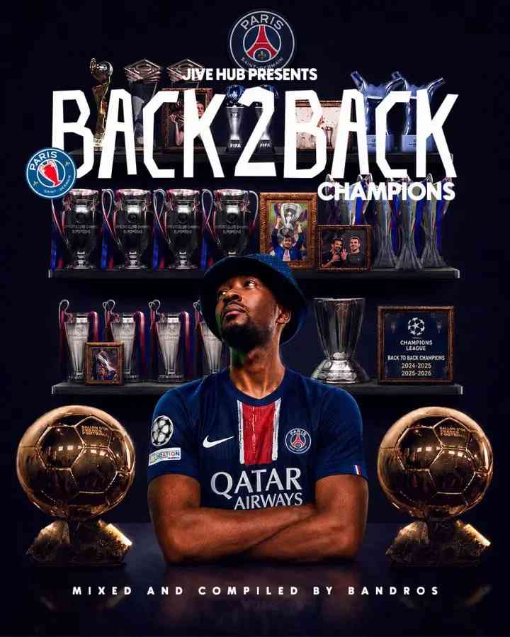 Bandros - PSG Back 2 Back Champions (Amapiano Mix)